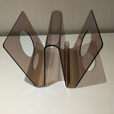 Porte-revues en plexiglass design Michel Dumas, années 1970
