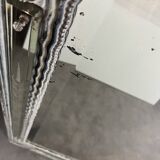 Grand miroir Venitien aux Cygnes, Glace Murano du XIXe siècle biseauté 133