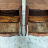 Pair of solid oak bedside tables