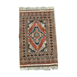 Tapis Pakistanais en laine, ancien, noué main, certifié