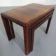 Danish Rosewood Nesting Tables, 1960s, Set of 3
