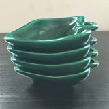 Set of 4 green cups