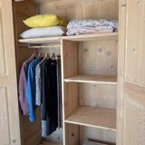 Large wardrobe - hanging space and shelves