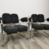 Mid-century restored armchairs