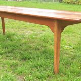 Farm table and bench