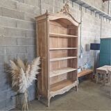 Solid cherry wardrobe – revalued Louis XV style