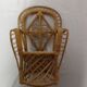 rattan doll chair