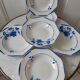 Lot of 6 Digoin hollow plates