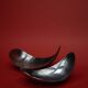 Set of 2 "Leaf" bowls by Helle Damkjær for Georg Jensen