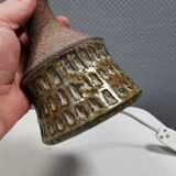 Small ceramic table lamp by Børge Christoffersen, Denmark, 1980s.