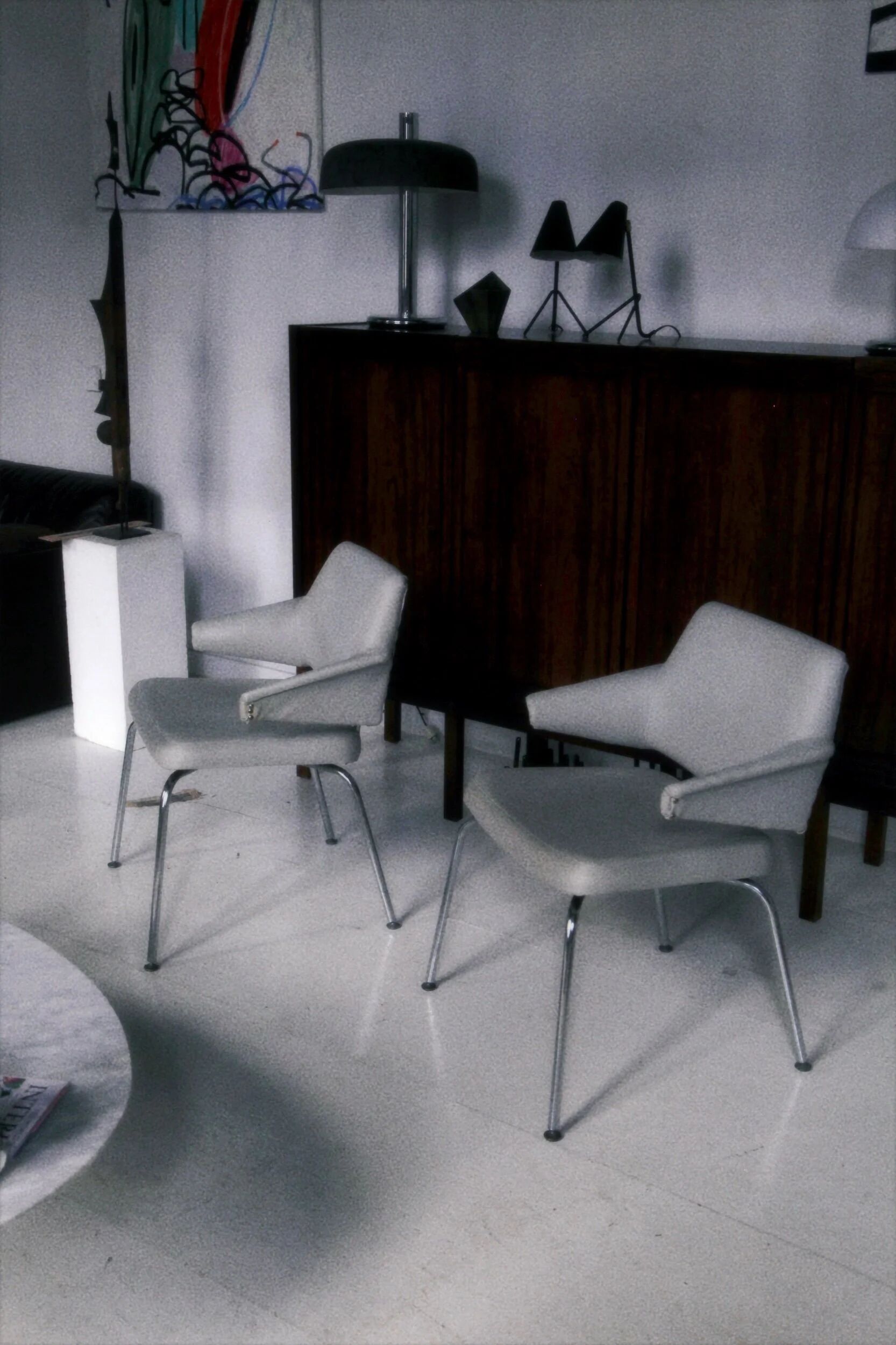 Pair of Danish conference armchairs, Jacob Jensen for Duba, 1970s