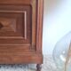 Antique glass-fronted Parisian wardrobe