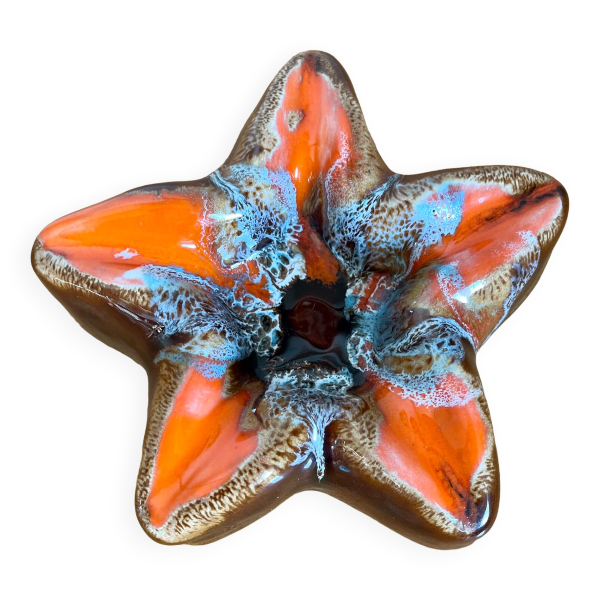 Vintage Vallauris star ashtray