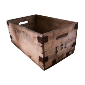 caisse en bois OCP
