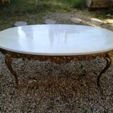 Louis XV mabre coffee table
