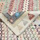 7x10 Handmade Wool Vintage Kilim Rug, 210x292Cm
