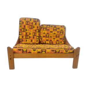 banquette pin massif