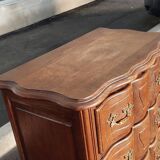 Small oak cabinet with 5 drawers