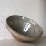 Speckled stoneware salad bowl