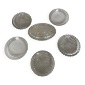 Butter dish and small bowls