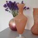Powder pink Portieux opaline vase