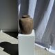 Borneo vase in brown terracotta (2) H35 D23