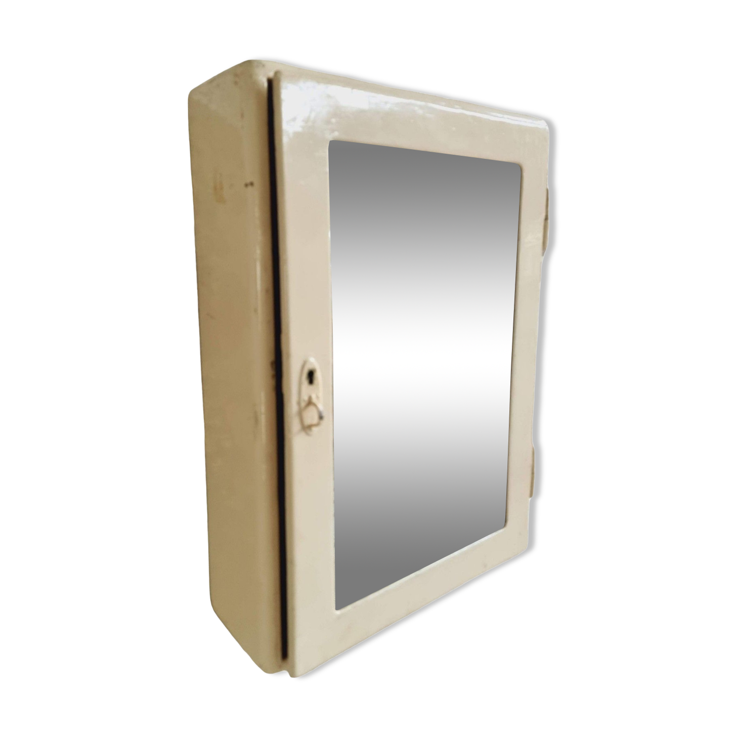Medicine cupboard with mirror