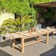 Table de ferme rénovée