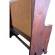 Antique wooden green bench / bench