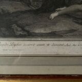 Antoine Coypel, Love and Psyche, engraving by Jean Audran, eighteenth century