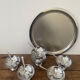 Stainless steel ice cream cup service
