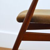 Scandinavian office chair by Thomas Harlev 1960s