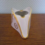 Napoleon bicorne ashtray in luxury porcelain and gilding