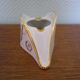 Napoleon bicorne ashtray in luxury porcelain and gilding