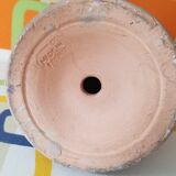 Bedside lamp in vintage earthenware