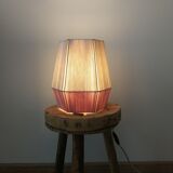 Woven table lamp