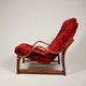 Fauteuil et tabouret , années 1960