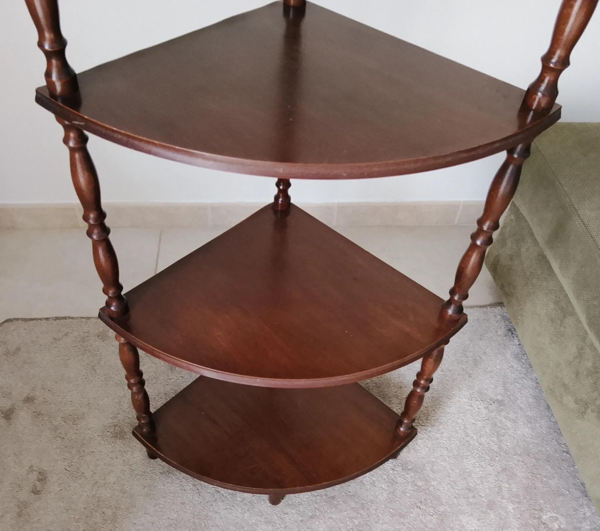 Étagère d' angle encoignure vintage années 70/80