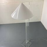 Space Age Acrylic Glass Floor Lamp by Harco Loor, 1980s