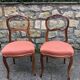 Pair of antique bedroom chairs