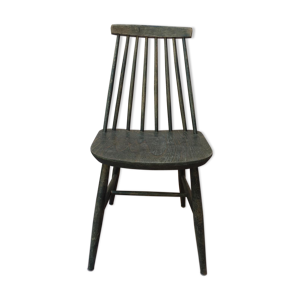chaise scandinave verte