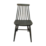 Chaise scandinave verte en bois