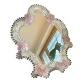 Venetian glass mirror, 36 x31