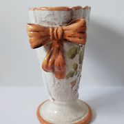 Vase vintage en faïence italienne