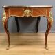 Regency style marquetry desk in precious woods – Late 19th century