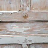 Old door beautiful patina height 208 cm