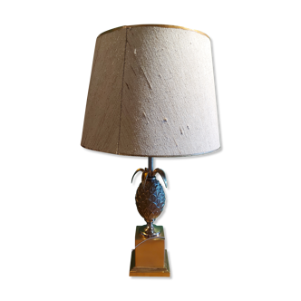 Lampe en bronze ananas le dauphin