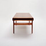 Extendable coffee table designed by Johannes Andersen for Uldum Møbelfabrik, Denmark, 1960s.
