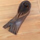 Cendrier pied en bois sculpté