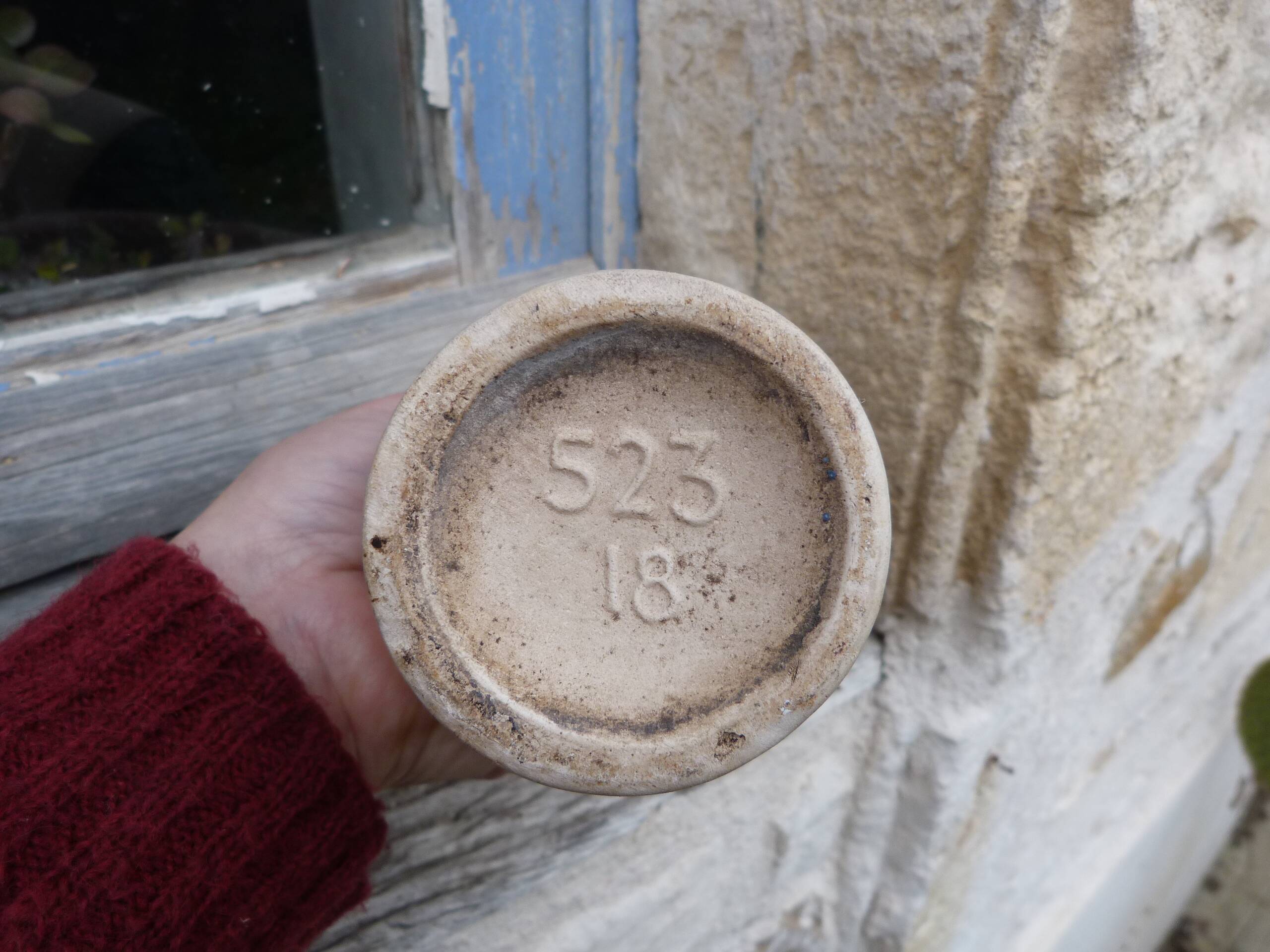 Vintage 1960s modernist ceramic vase